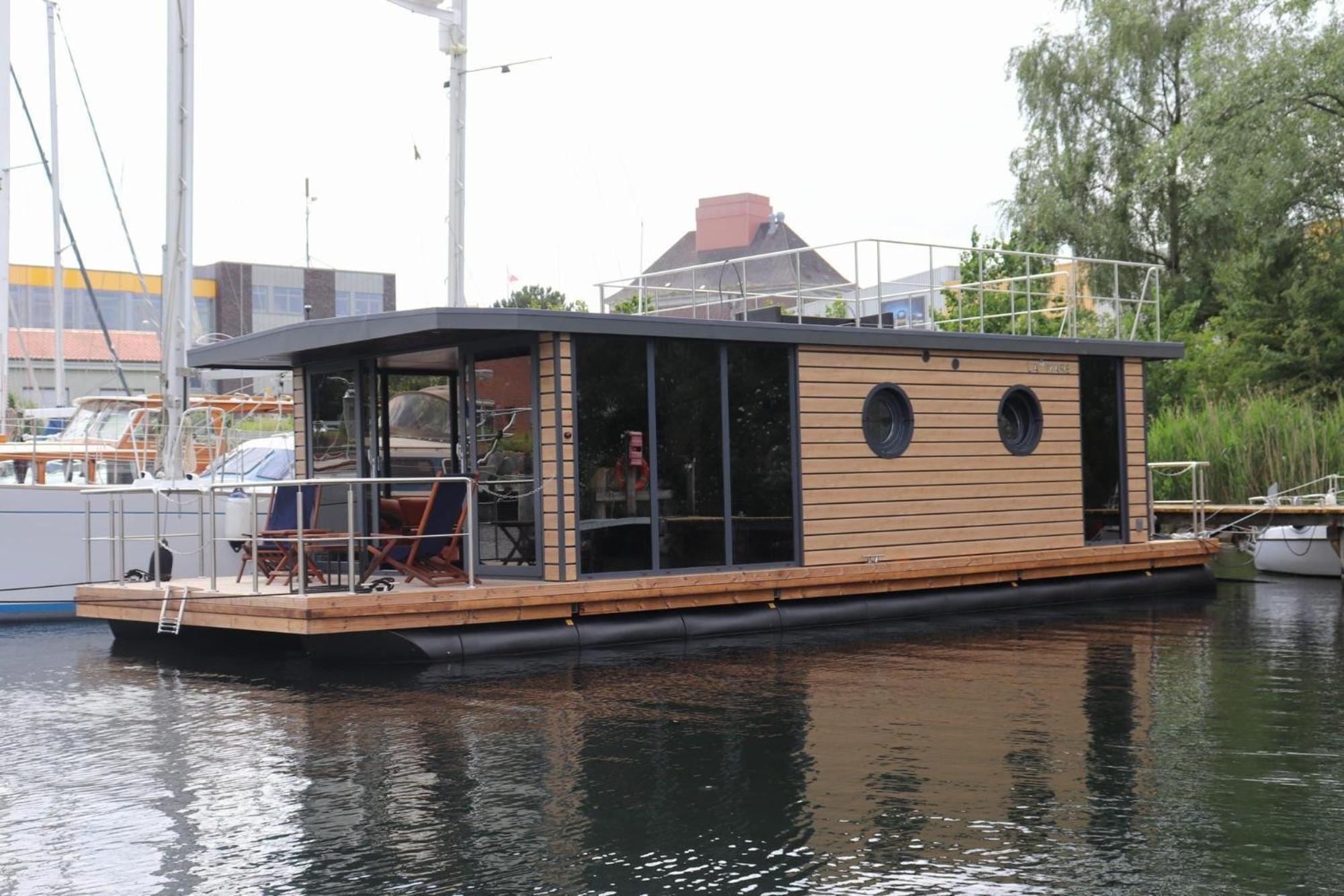 Hotel Houseboat Leni Flensburg Exteriér fotografie