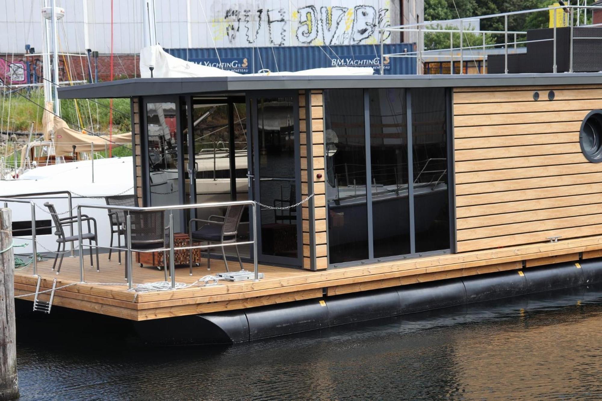 Hotel Houseboat Leni Flensburg Exteriér fotografie
