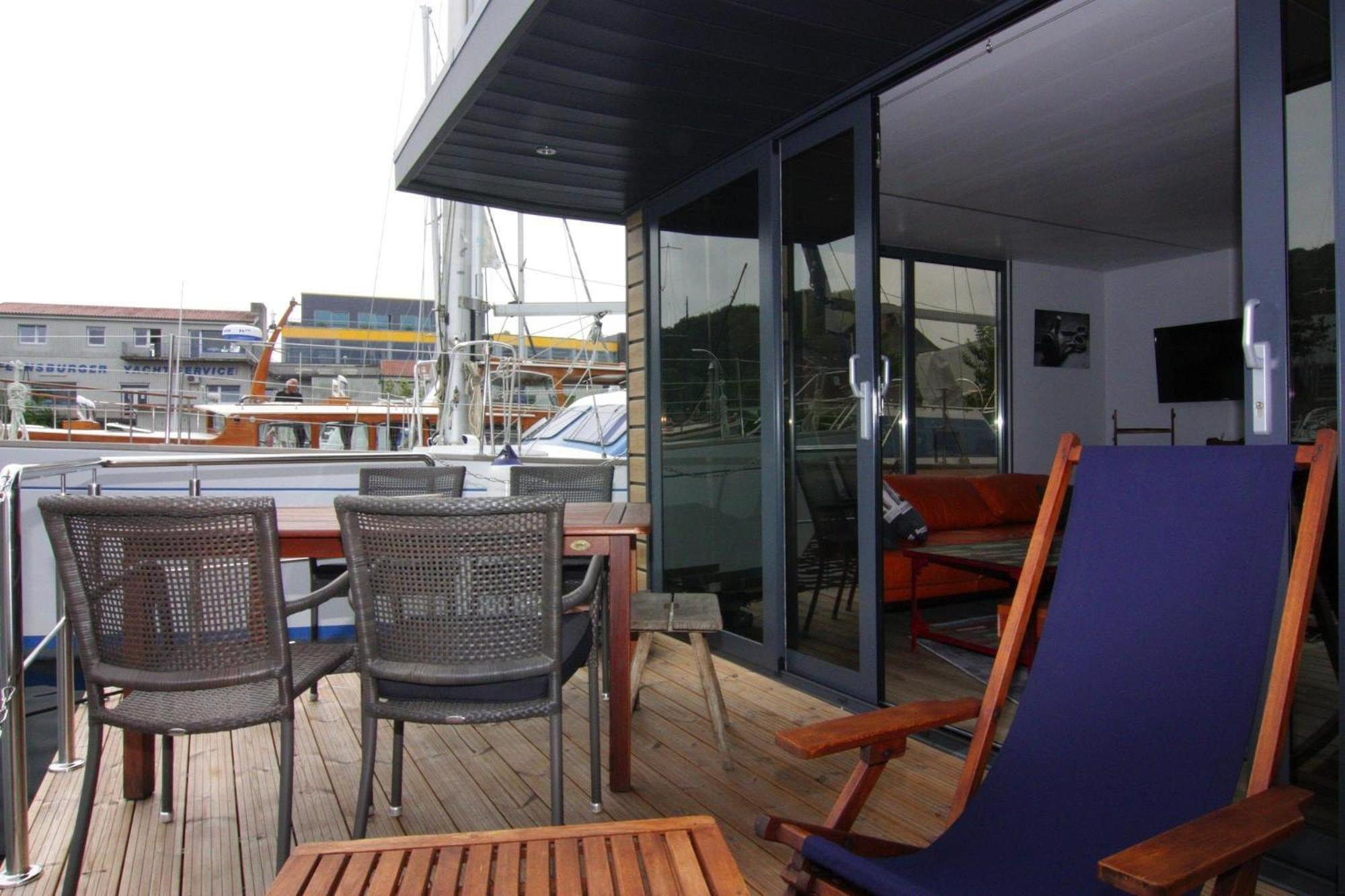 Hotel Houseboat Leni Flensburg Exteriér fotografie
